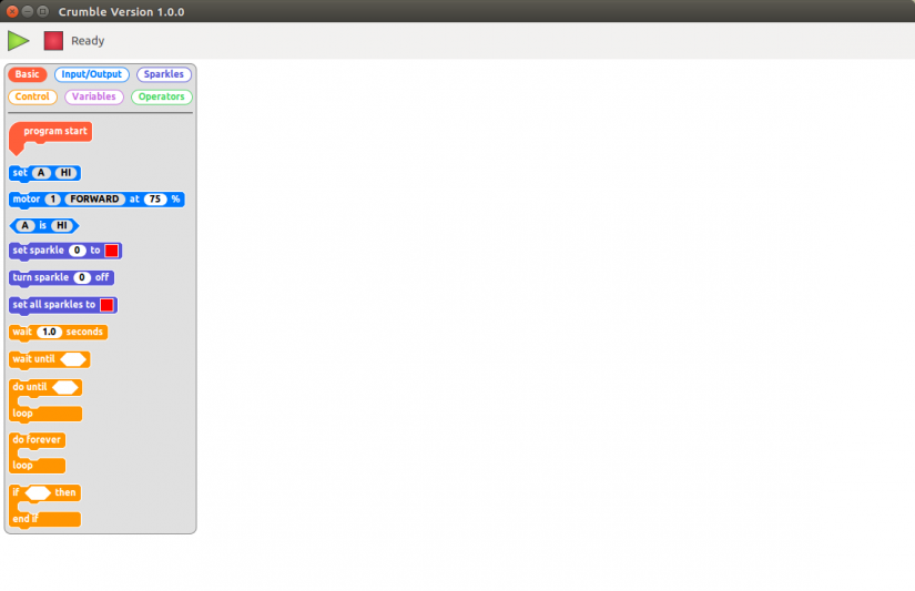 What is the Crumble microcontroller and what can we do with it?